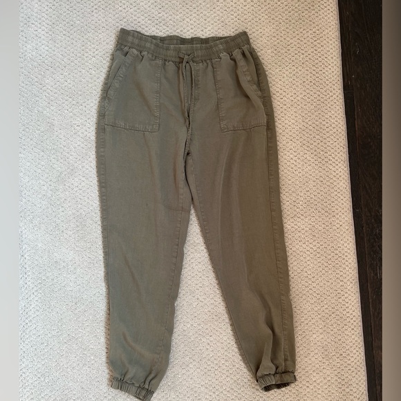 Thread and Supply Olive green joggers small - Picture 11 of 11